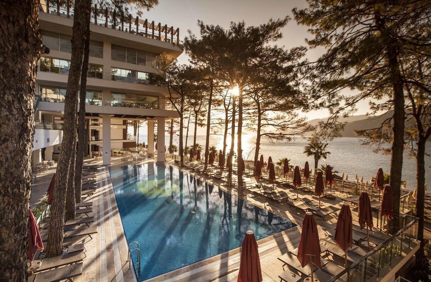 Отель orka lotus beach